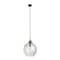 Hello Honey® Matte Black Oversized Geometric Glass Ceiling Light